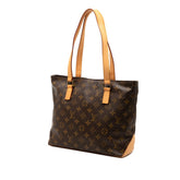 ルイ ヴィトン モノグラム カバピアノ ハンドバッグ トートバッグ M51148 ブラウン PVC レザー レディース LOUIS VUITTON 【中古】